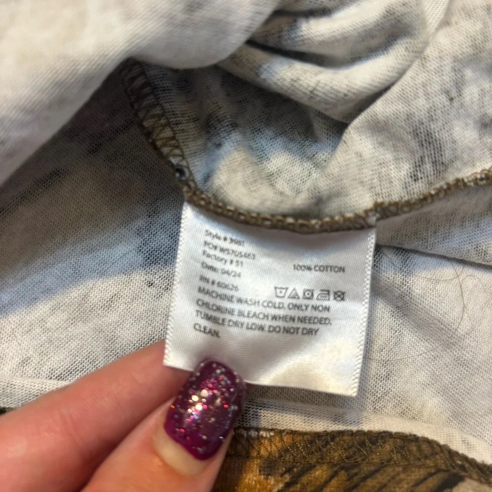 NEW Stevenson Ranch Tee Med Camo Long Slv Brown/Green Unisex Realtree APX Cotton - Picture 12 of 16